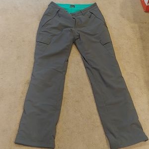 Eddie Bauer charcoal gray fleece lined pants 6T